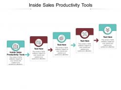 Inside sales productivity tools ppt powerpoint presentation pictures maker cpb