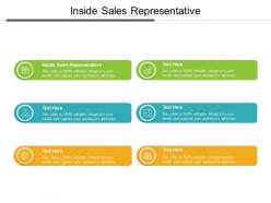 Inside sales representative ppt powerpoint presentation summary slideshow cpb
