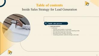Inside Sales Strategy For Lead Generation Powerpoint Presentation Slides Strategy CD Compatible Editable