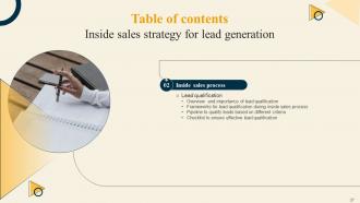Inside Sales Strategy For Lead Generation Powerpoint Presentation Slides Strategy CD Aesthatic Editable