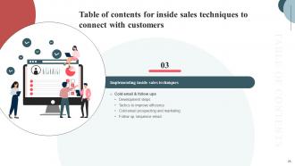 Inside Sales Techniques To Connect With Customers Powerpoint Presentation Slides SA CD Appealing Unique