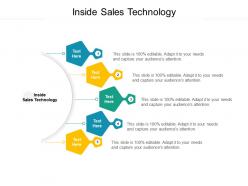 Inside sales technology ppt powerpoint presentation infographics example cpb