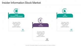 Insider Information Stock Market In Powerpoint And Google Slides Cpb