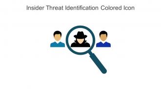 Insider Threat Identification Colored Icon In Powerpoint Pptx Png And Editable Eps Format