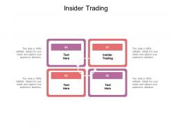 Insider trading ppt powerpoint presentation pictures topics cpb