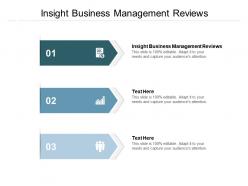 Insight business management reviews ppt powerpoint presentation summary cpb