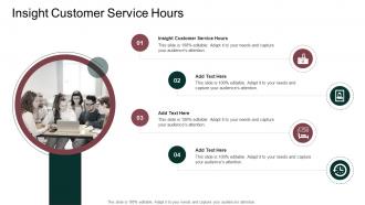 Insight Customer Service Hours In Powerpoint And Google Slides Cpb