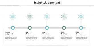 Insight Judgement In Powerpoint And Google Slides Cpb