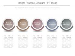 Insight Process Diagram Ppt Ideas