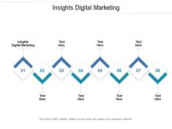 Insights digital marketing ppt powerpoint presentation inspiration outline cpb