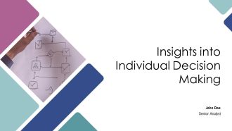 Insights Into Individual Decision Making PPT Slides AT