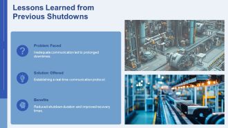 Insights On Modern Factory Shutdown Strategies PPT Outline AT Analytical Best