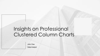 Insights On Professional Clustered Column Charts PPT Sample AT