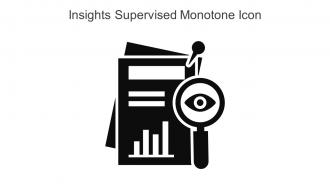 Insights Supervised Monotone Icon In Powerpoint Pptx Png And Editable Eps Format