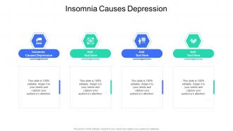 Insomnia Causes Depression In Powerpoint And Google Slides Cpb