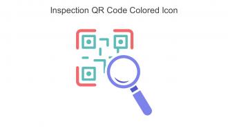 Inspection QR Code Colored Icon In Powerpoint Pptx Png And Editable Eps Format