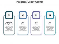 Inspection quality control ppt powerpoint presentation infographics good cpb