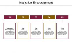 Inspiration encouragement ppt powerpoint presentation styles format cpb