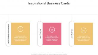 Inspirational Business Cards In Powerpoint And Google Slides Cpb