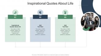Inspirational Quotes About Life In Powerpoint And Google Slides Cpb