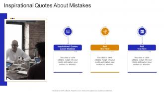 Inspirational Quotes About Mistakes In Powerpoint And Google Slides Cpb