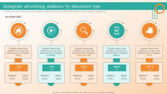 Instagram Advertising Audience By Placement Type Online Video Platform Company Profile Cp Cd V