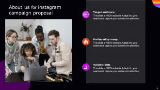 Instagram Campaign Proposal Powerpoint Presentation Slides Graphical Designed
