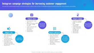 Instagram Campaign Strategies For Increasing Customer Marketing Campaign Strategy To Boost