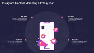 Instagram Content Marketing Strategy Icon