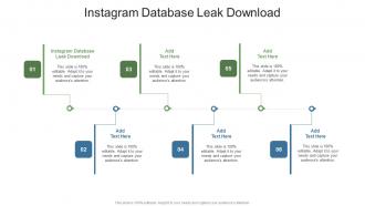 Instagram Database Leak Download In Powerpoint And Google Slides Cpb