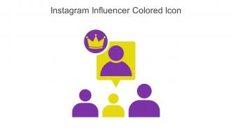 Instagram Influencer Colored Icon In Powerpoint Pptx Png And Editable Eps Format