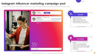 Instagram Influencer Marketing Strategy CD V Impressive Professional