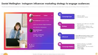 Instagram Influencer Marketing Strategy CD V Appealing Professional