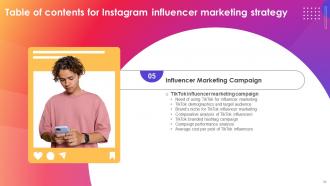 Instagram Influencer Marketing Strategy CD V Informative Professional