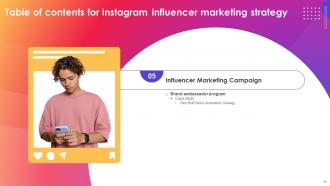 Instagram Influencer Marketing Strategy CD V Customizable Colorful