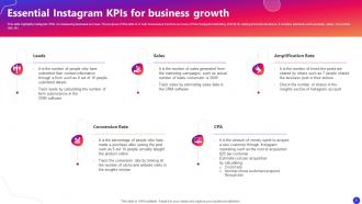Instagram KPI Powerpoint PPT Template Bundles Good Image
