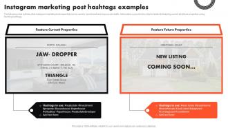 Instagram Marketing Post Hashtags Examples Complete Guide To Real Estate Marketing MKT SS V