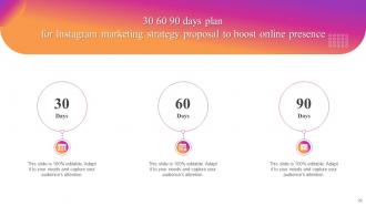 Instagram Marketing Strategy Proposal To Boost Online Presence Powerpoint Presentation Slides Images