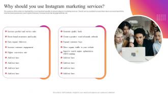 Instagram Marketing Strategy Proposal Why Should You Use Instagram Marketing Services
