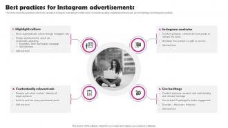 Instagram Marketing To Build Audience Best Practices For Instagram Advertisements MKT SS V