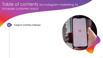Instagram Marketing To Increase Customer Reach MKT CD V Visual Pre-designed