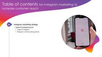 Instagram Marketing To Increase Customer Reach MKT CD V Captivating Pre-designed