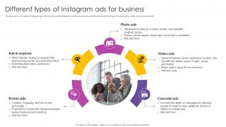 Instagram Marketing To Increase Different Types Of Instagram Ads For Business MKT SS V