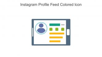 Instagram Profile Feed Colored Icon In Powerpoint Pptx Png And Editable Eps Format