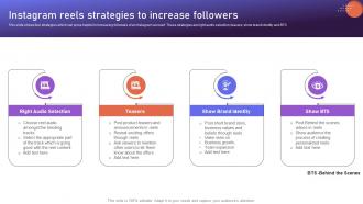 Instagram Reels Strategies To Increase Brand Positioning Strategies To Boost Online MKT SS V