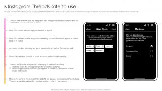 Instagram Threads What It Is Is Instagram Threads Safe To Use AI SS V