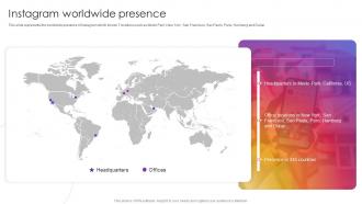 Instagram Worldwide Presence Instagram Company Profile