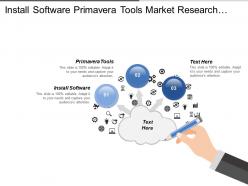 Install software primavera tools market research project costing