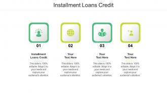 Installment loans credit ppt powerpoint presentation gallery show cpb