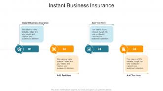 Instant Business Insurance In Powerpoint And Google Slides Cpb